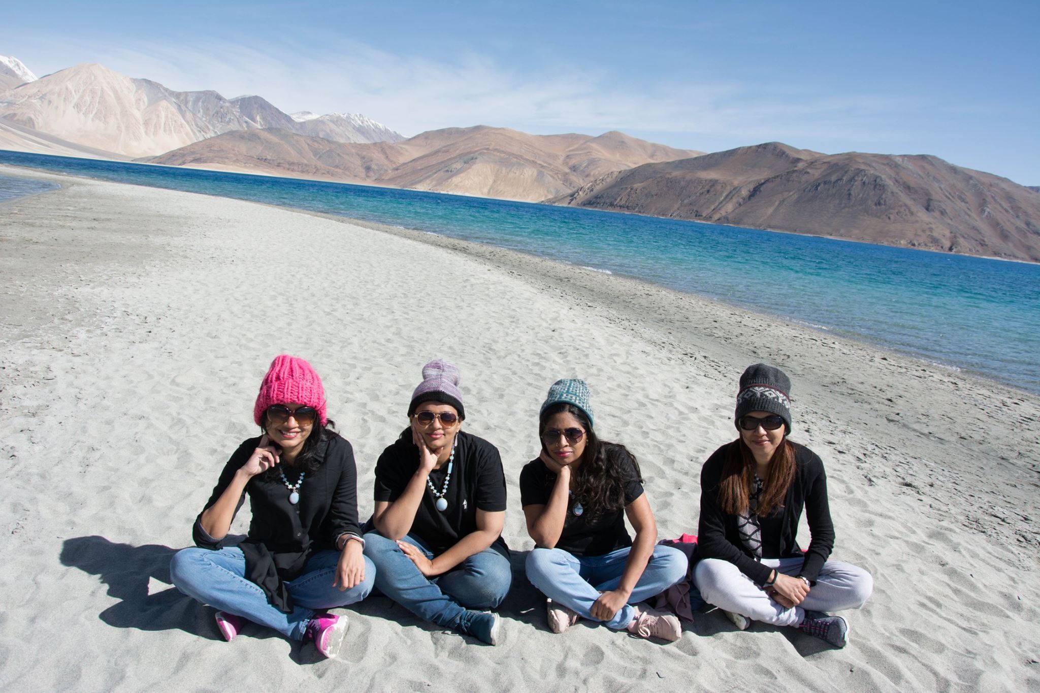 Women Group in Valleys of Ladakh with Thrillophilia!