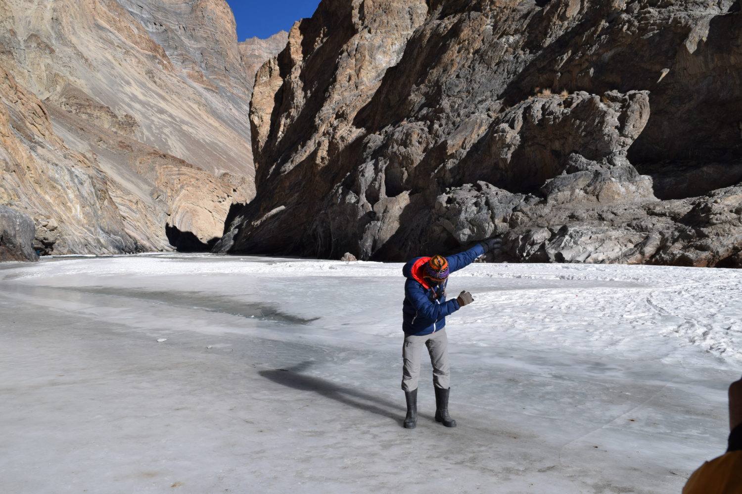 Siddharth’s Thrilling Chadar Trek Adventure With Thrillophilia!