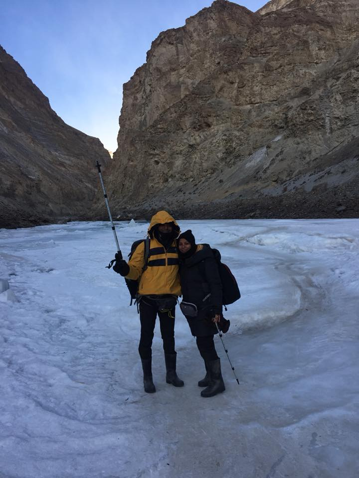 Relive The Adventurous Chadar Trek Expedition Of Bhavini And Her Husband!