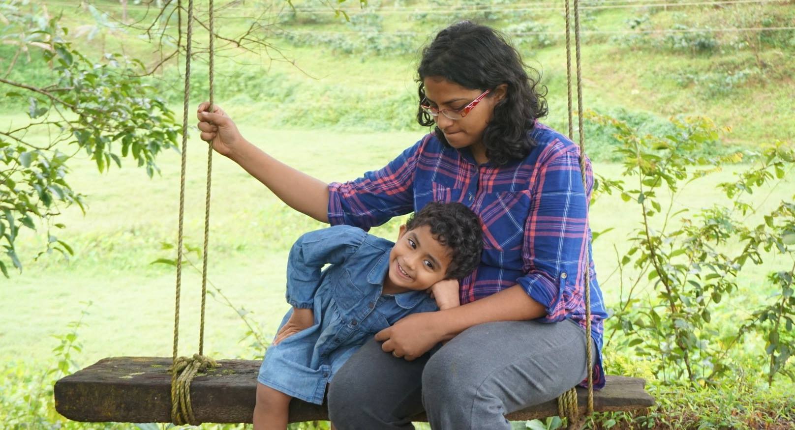 4-Year Old Anna On Her First Trek in Coorg With Thrillophilia!