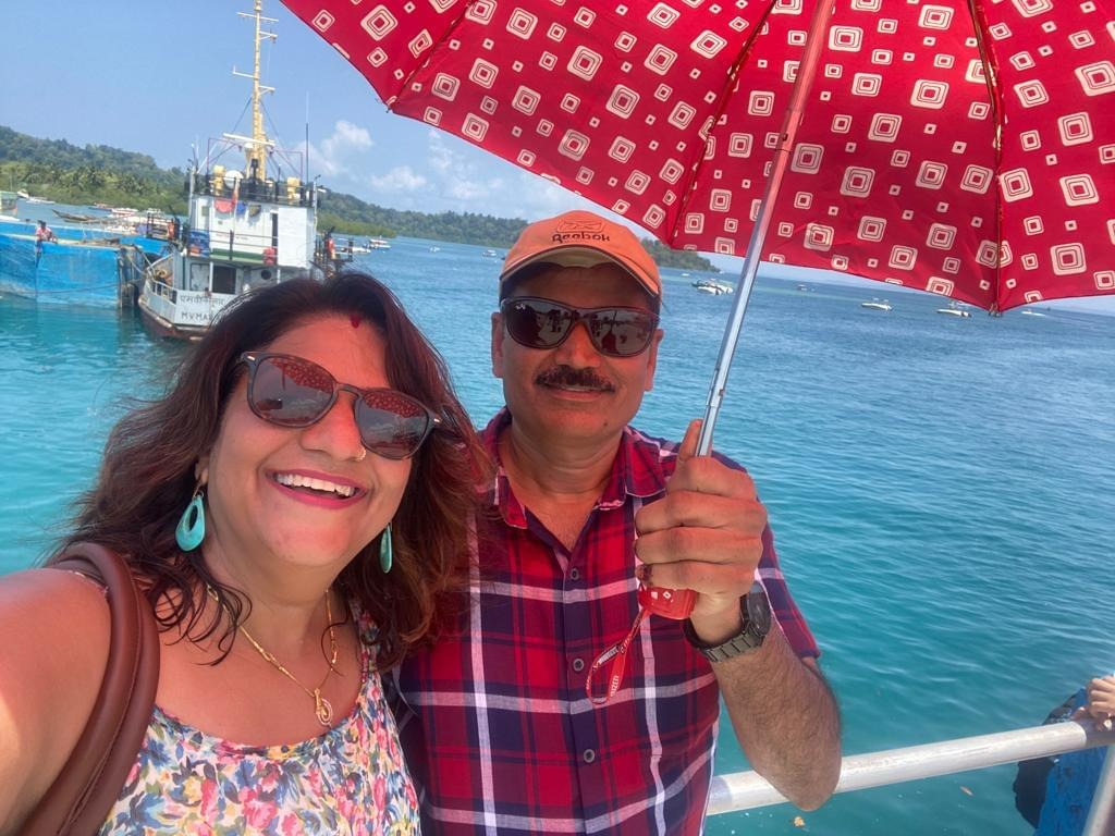 An Unscripted Tale of Prachi’s Parents in The Beautiful Andamans!