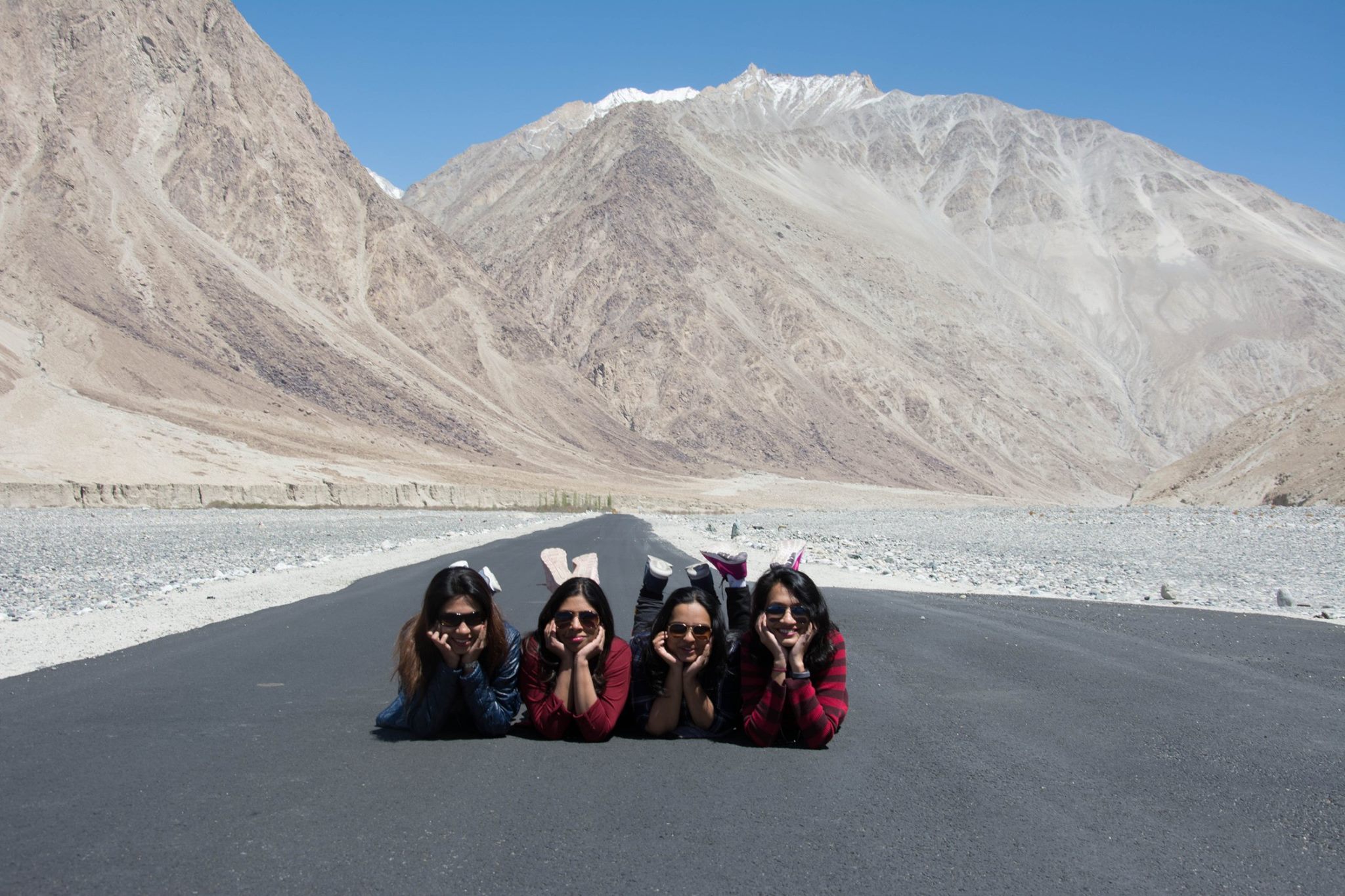 Women Group in Valleys of Ladakh with Thrillophilia!