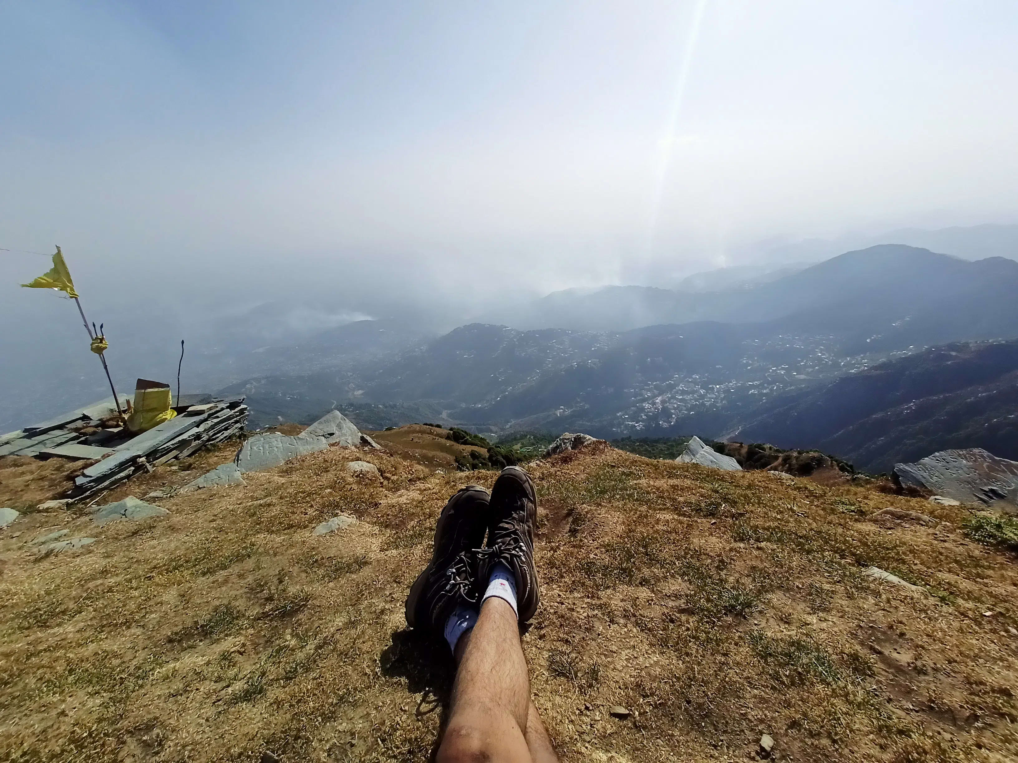 Beyond the Clouds: Taksheel’s Solo Triund Trek with Thrillophilia